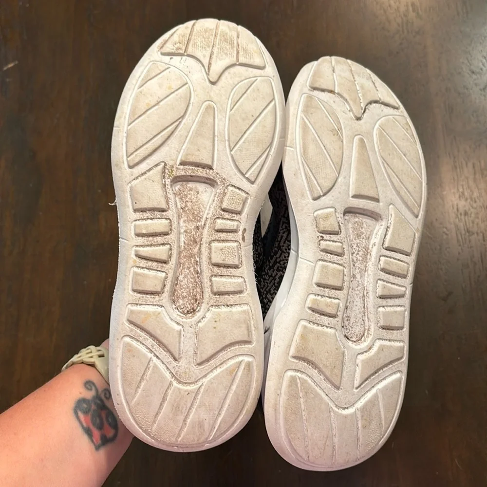 Lightly Black and Gray Slip-On Sneakers from Target